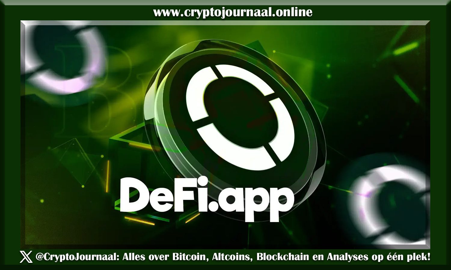 DeFi App (HOME) genoteerd op Bitvavo exchange