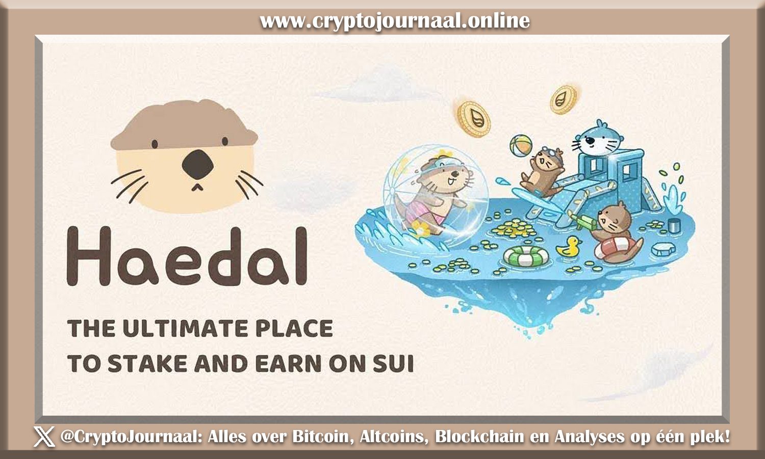 Haedal Protocol (HAEDAL) genoteerd op Bitvavo exchange