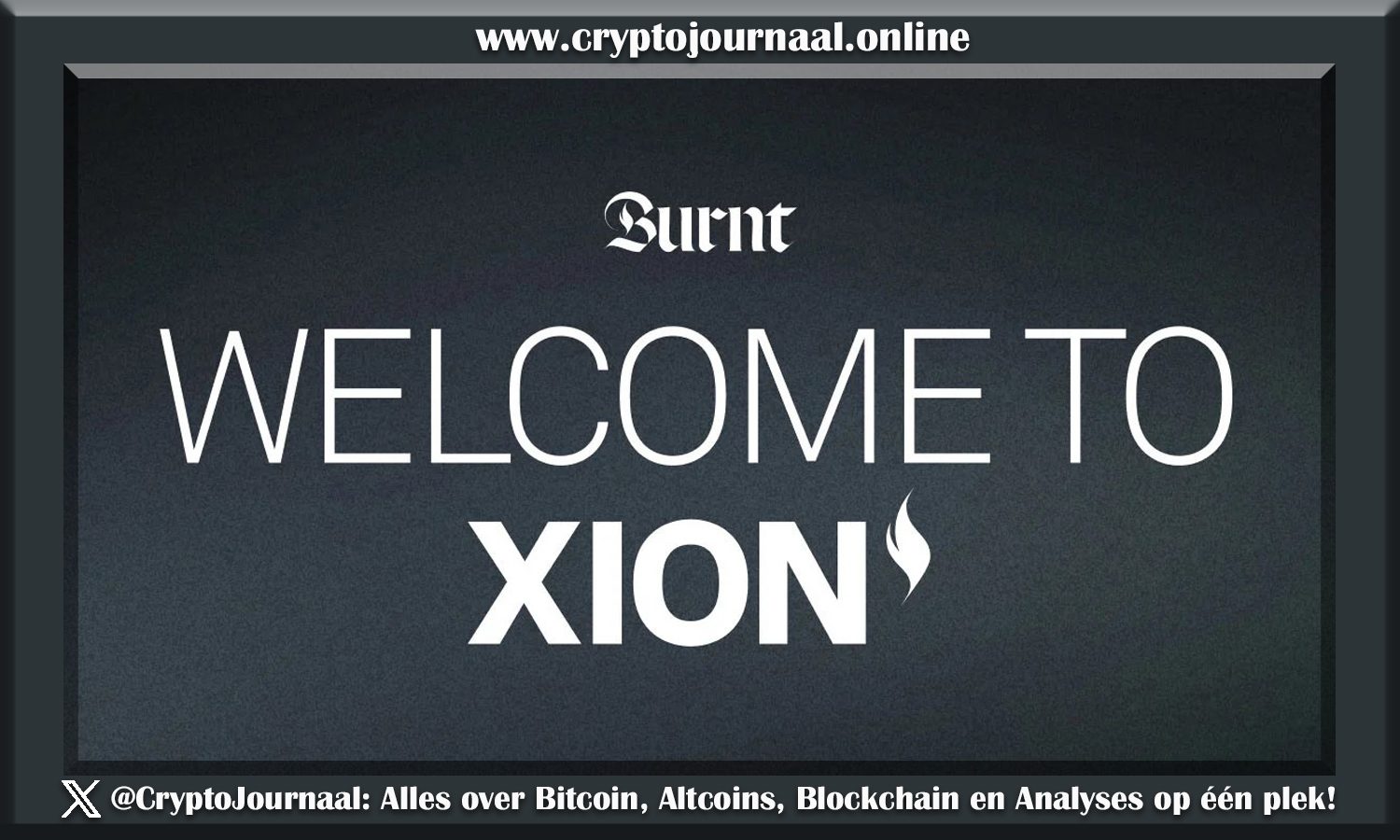 Xion (XION) genoteerd op Bitvavo exchange