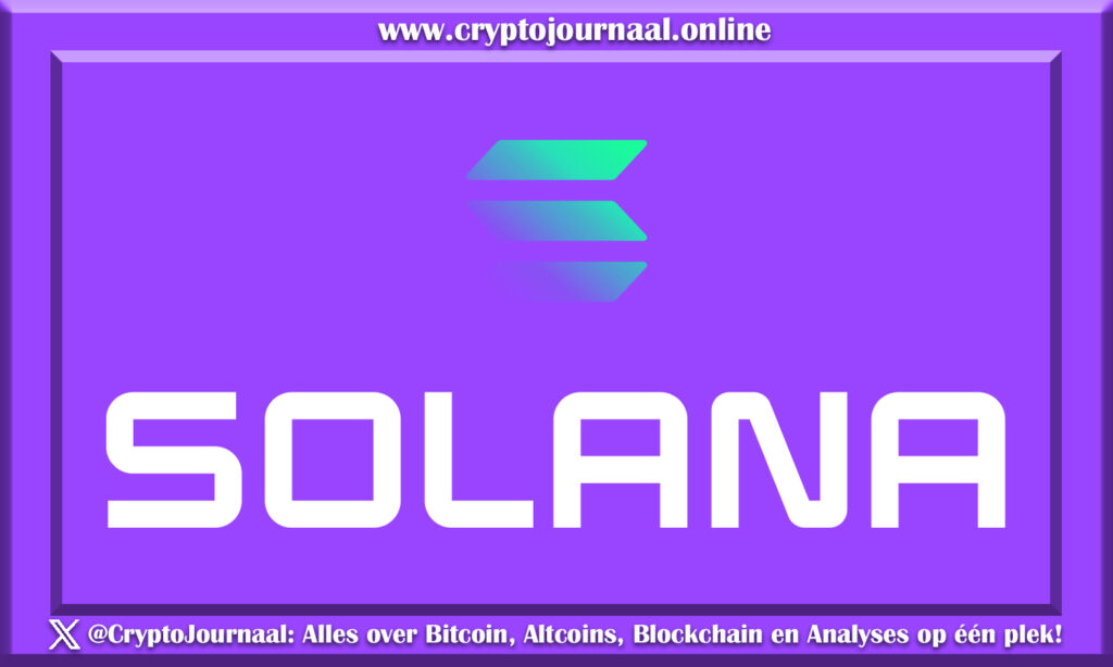 solana SOL koers crypto koersen cryptojournaal